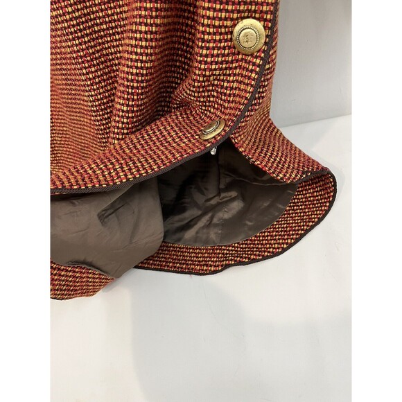 Vintage OSCAR DE LA RENTA Tweed Dress 70’s 60’s Studio Runway Size 10 - Picture 6 of 16